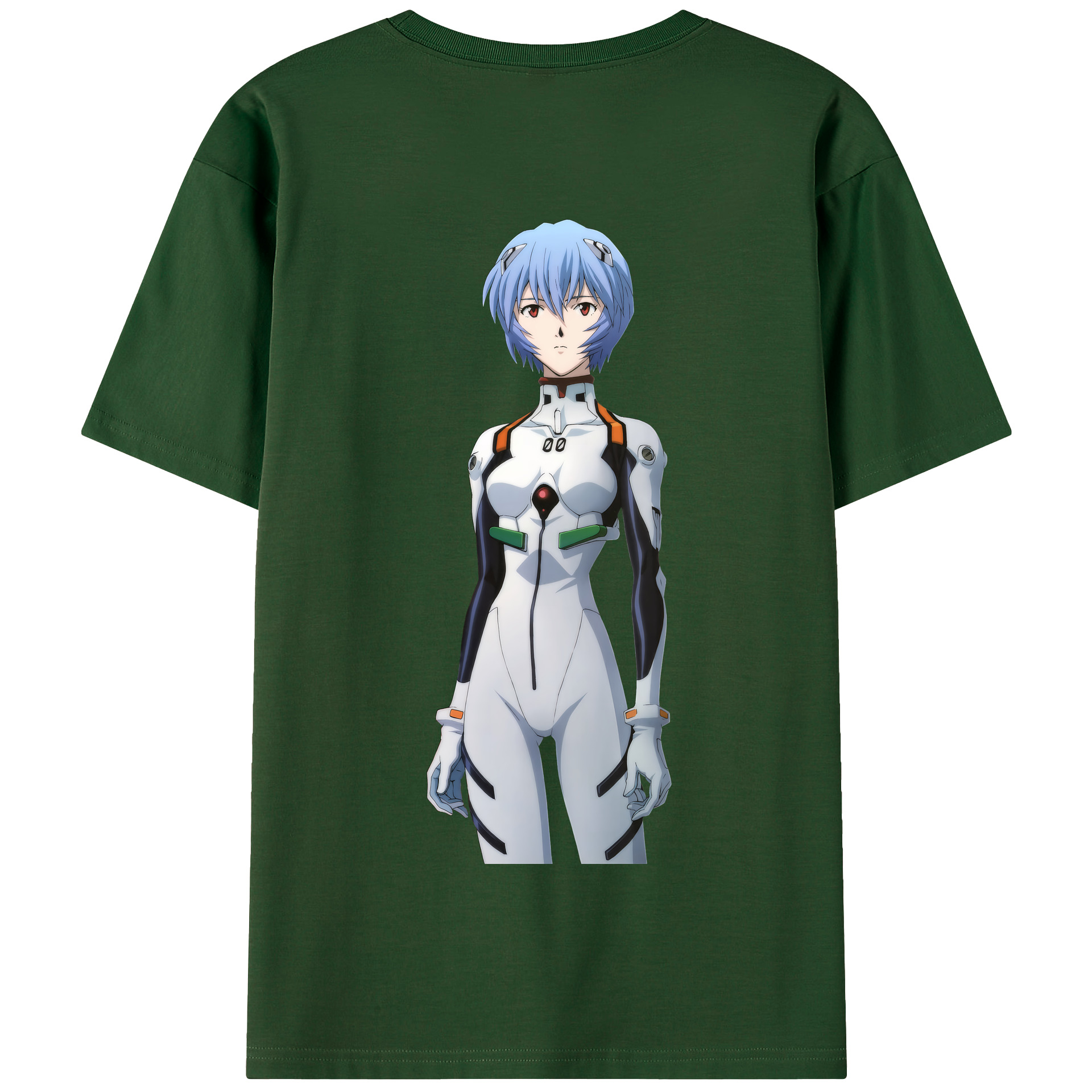 （画像用） EVA 新世紀エヴァンゲリオン 綿100％半袖Tシャツ（背面プリント）